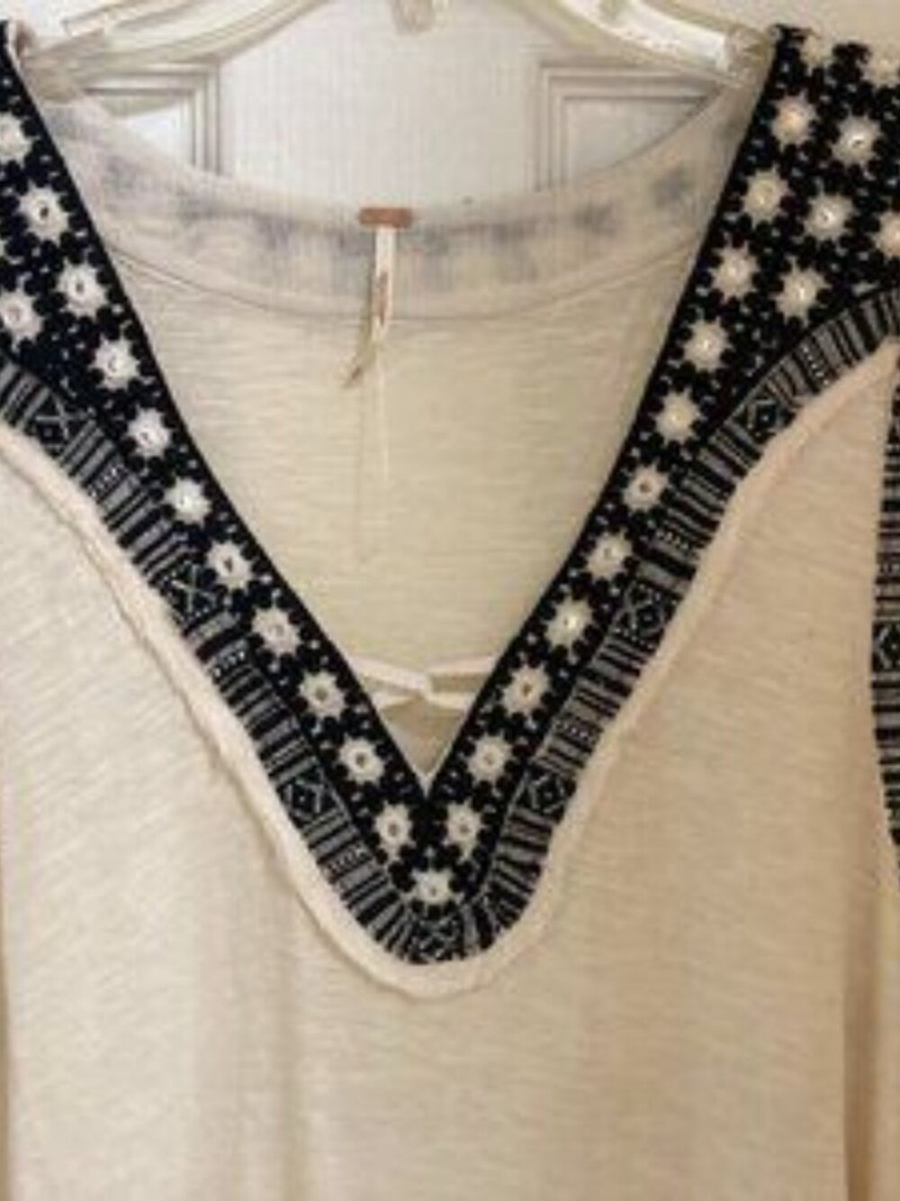 Beautiful Free People Sleeveless Peasant Top S - Picture 2 of 5